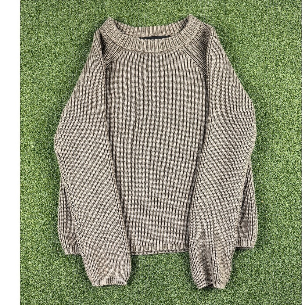 Jenni Kayne Grey Crewneck Sweater - Picture 3 of 11